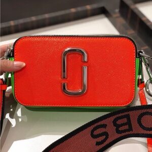 NWT Marc Jacobs "The Snapshot" crossbody bag in calf leather
